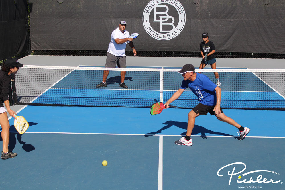 The Art of Targeting the Left Foot of the Right-Sided Player in Pickleball | Pickler Pickleball