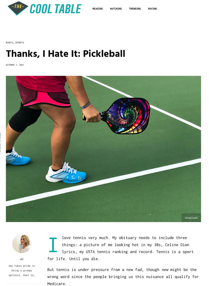 Murmurs from the Losers’ Bracket: Tennis the Menace | Pickler Pickleball