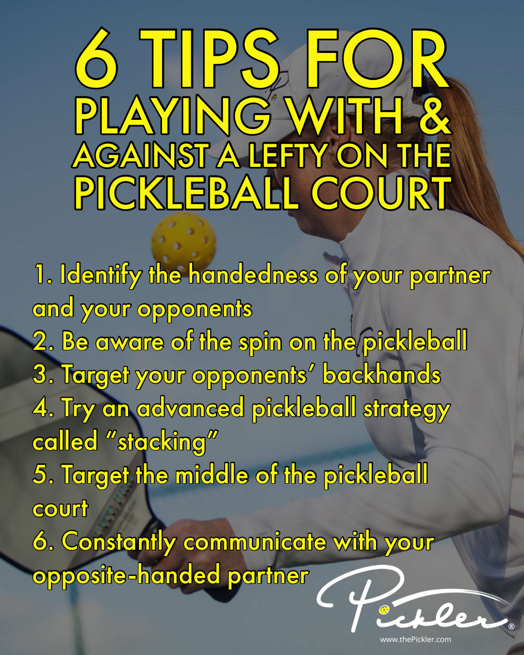 Tips for Playing Pickleball with a Lefty | Pickler Pickleball