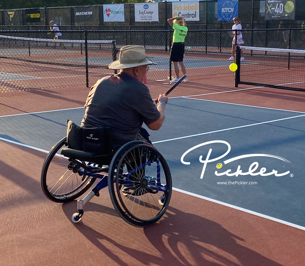 Wheelchair Pickleball Rules – How to Play Wheelchair Pickleball | Pickler Pickleball